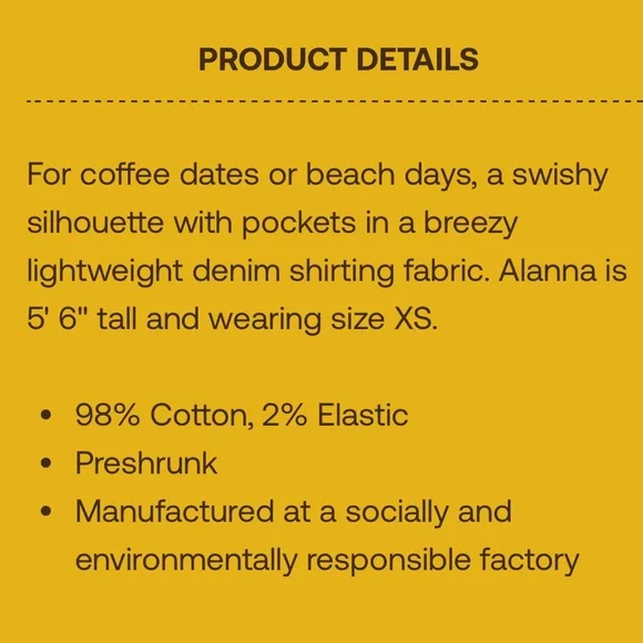 Blue Denim Mini Dress - Picture 2 of 12